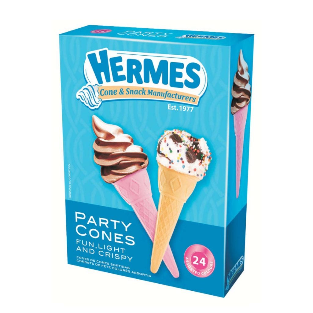Party Pack Cones Hermes